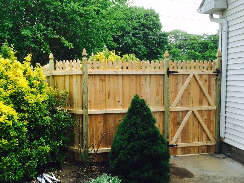 Custom Wood Fences Exclusive Fence