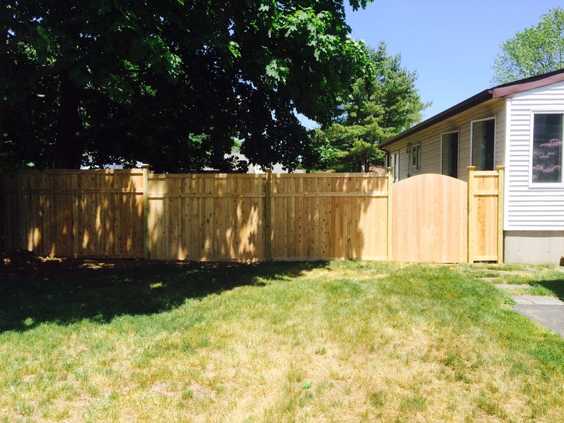 Custom Wood Fences Exclusive Fence