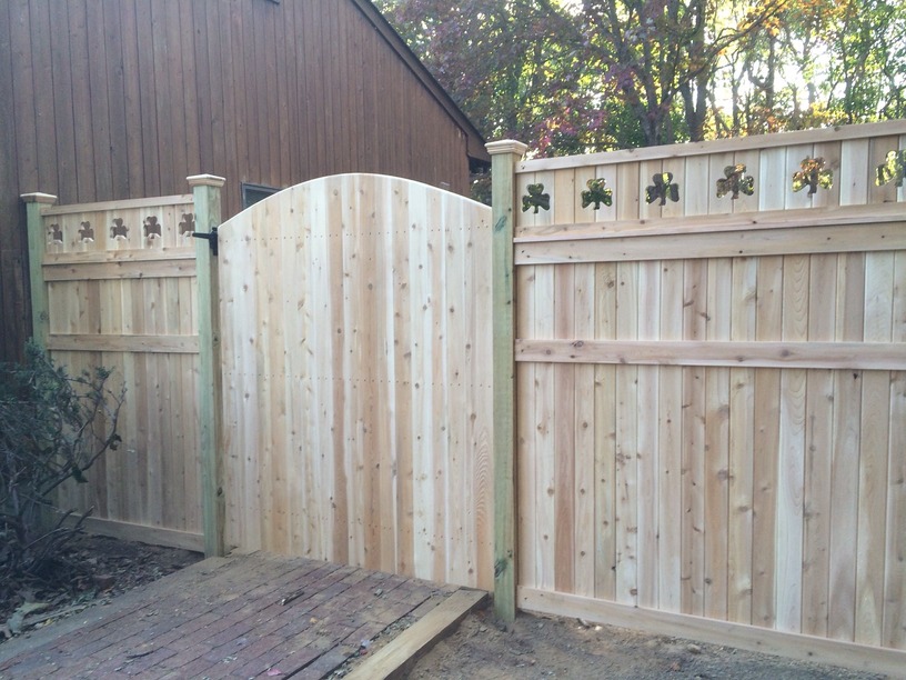 Custom Wood Fences Exclusive Fence