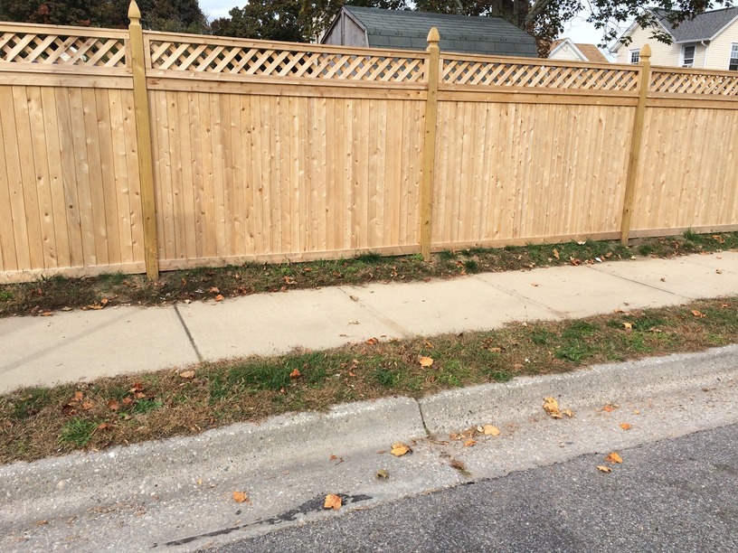 Custom Wood Fences Exclusive Fence