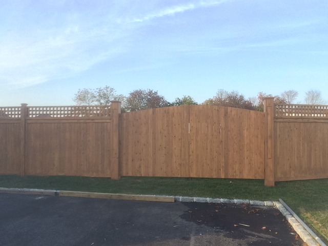 Custom Wood Fences Exclusive Fence