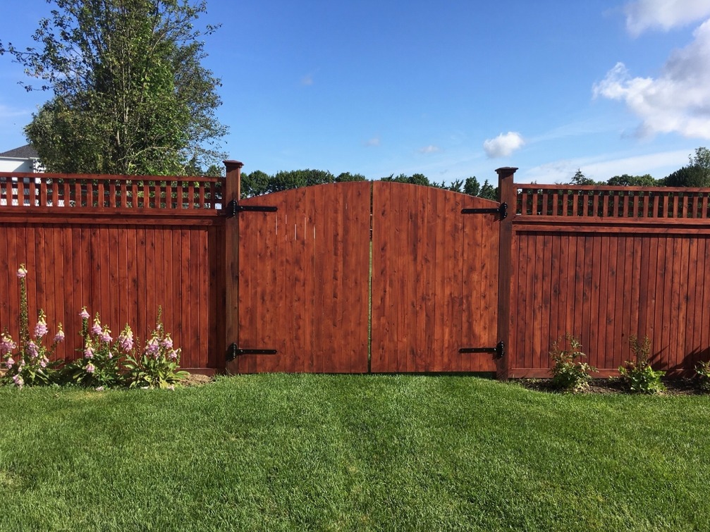 Custom Wood Fences Exclusive Fence