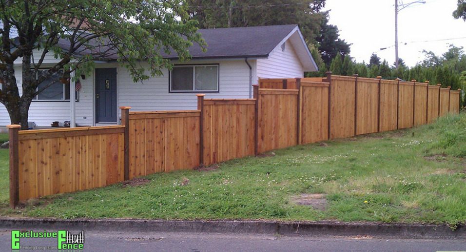 Custom Wood Fences Exclusive Fence