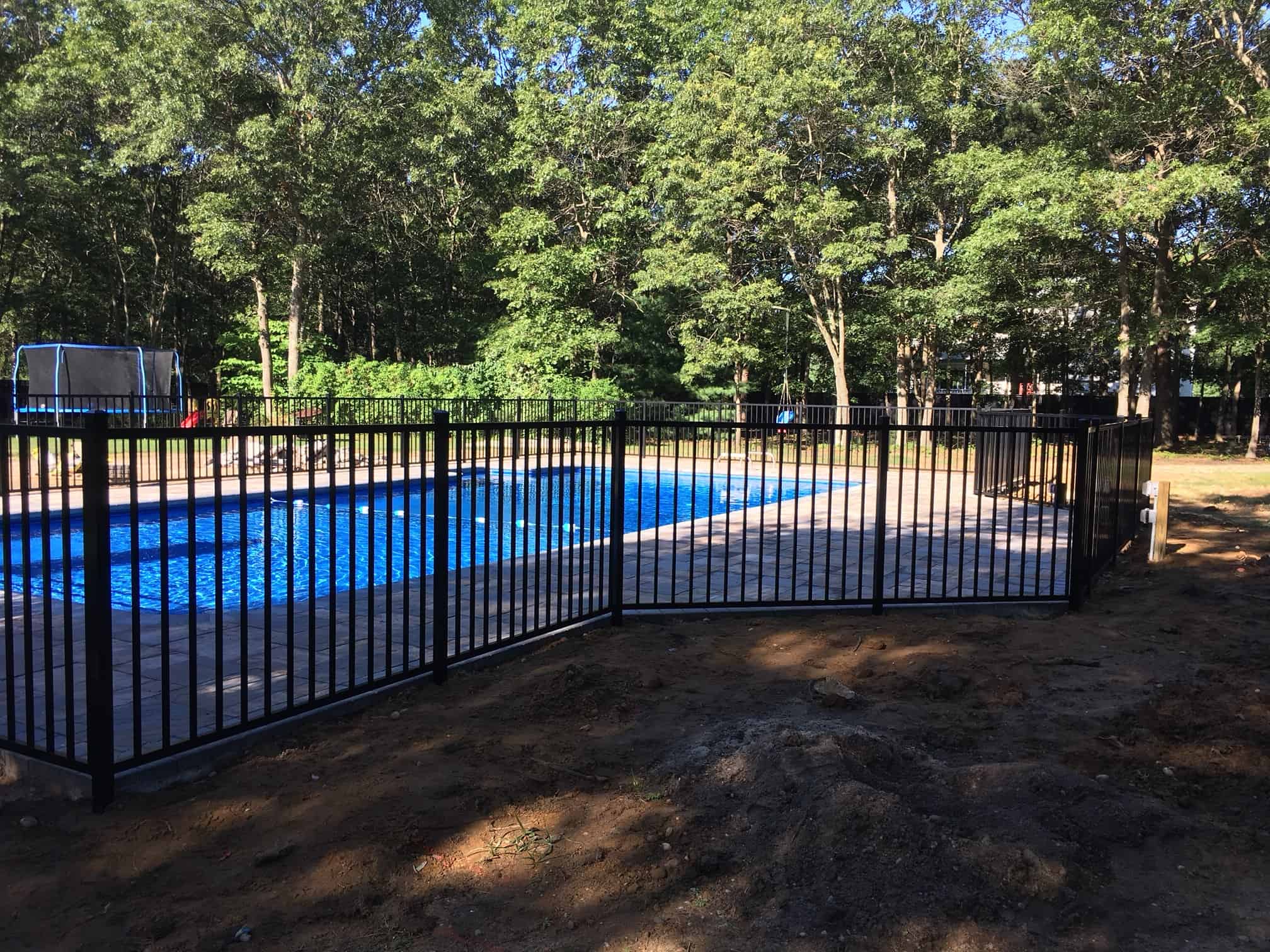 pool fence long island